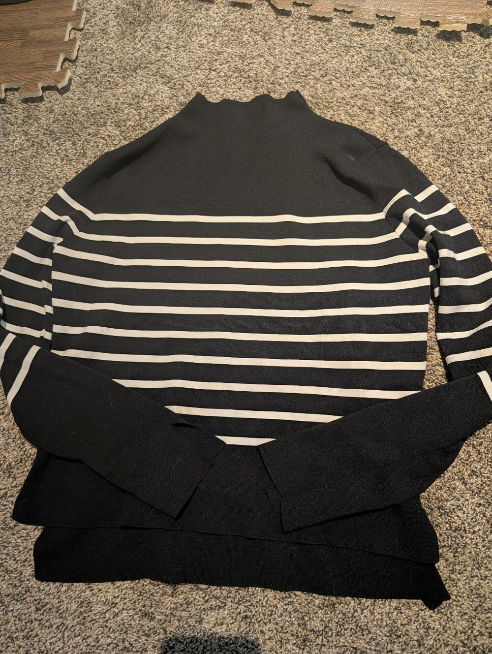 Zara Mock Neck Top
